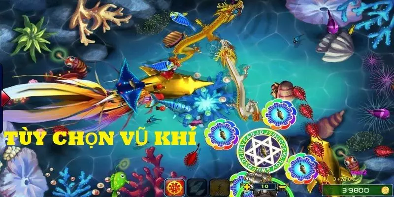 Game tùy chọn vũ khí săn cá