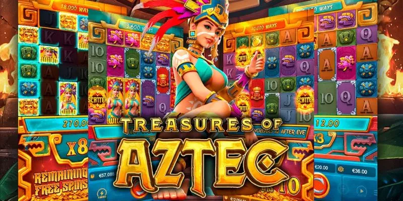 Nổ hũ Aztec thiết kế hình ảnh 3D siêu chất lượng