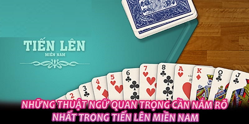 hoặc bằng nhưng có chất mạnh hơn.Người chơi cần nắm các thuật ngữ khi tham gia game bài tiến lên